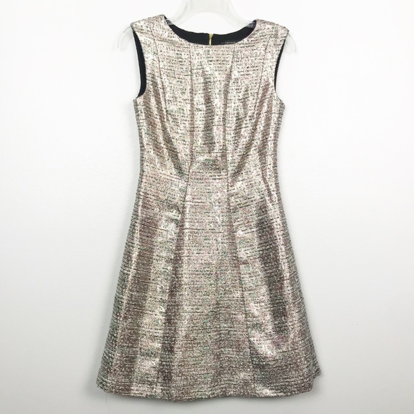 Tahari Dresses & Skirts - Tahari AL | Multicolor A Line Metallic NYE Dress